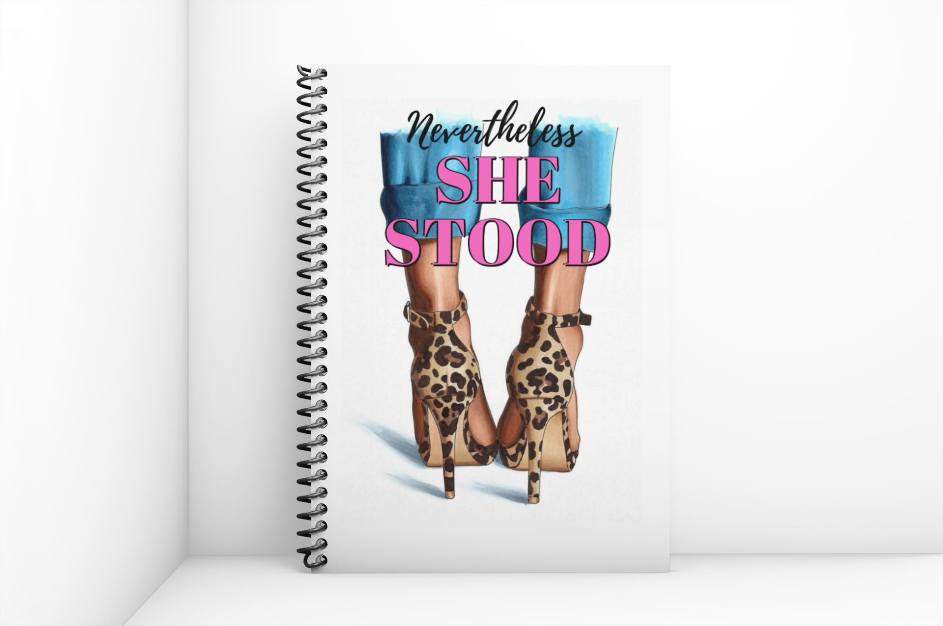 Nevertheless She Stood Pink Journal