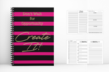 Create It Pink Journal