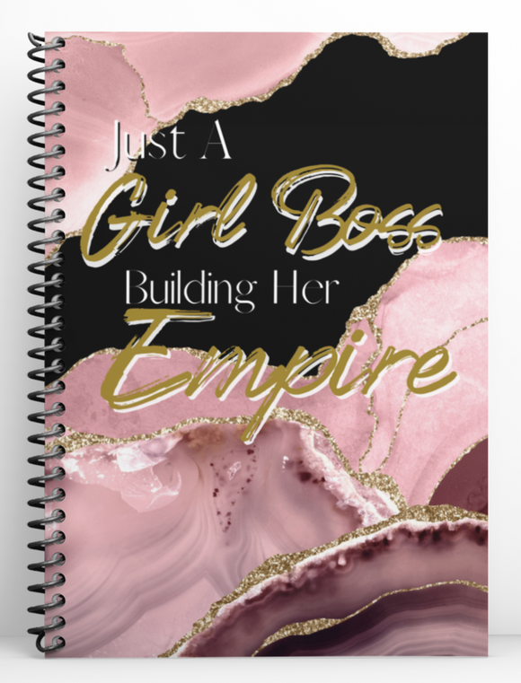 Girl Boss Black/Pink Journal